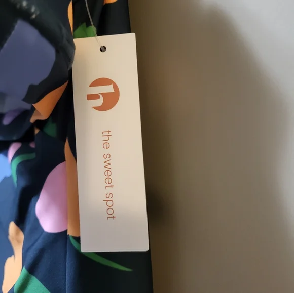 Honey Mark Swim Romper, XL, Seaside Bouquet print - Picture 2 of 5